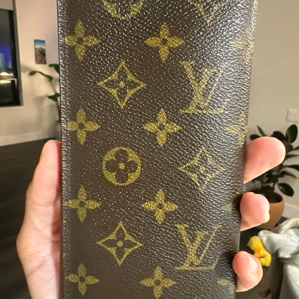 Louis Vuitton Monogram European Checkbook Holder Wallet - Picture 2 of 15